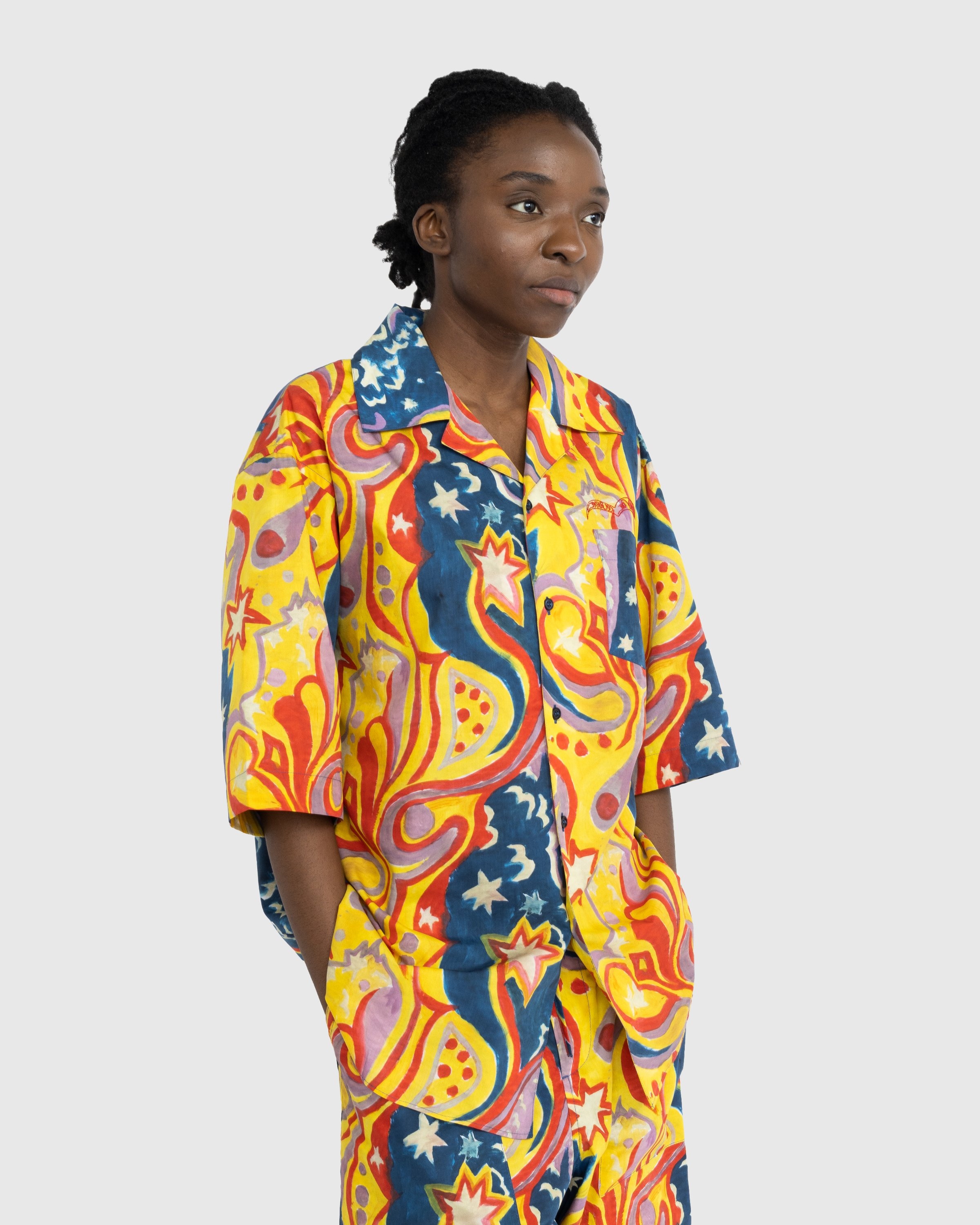 Marni x No Vacancy Inn – Poplin Bowling Shirt Multi - Shirts - Multi - Image 2