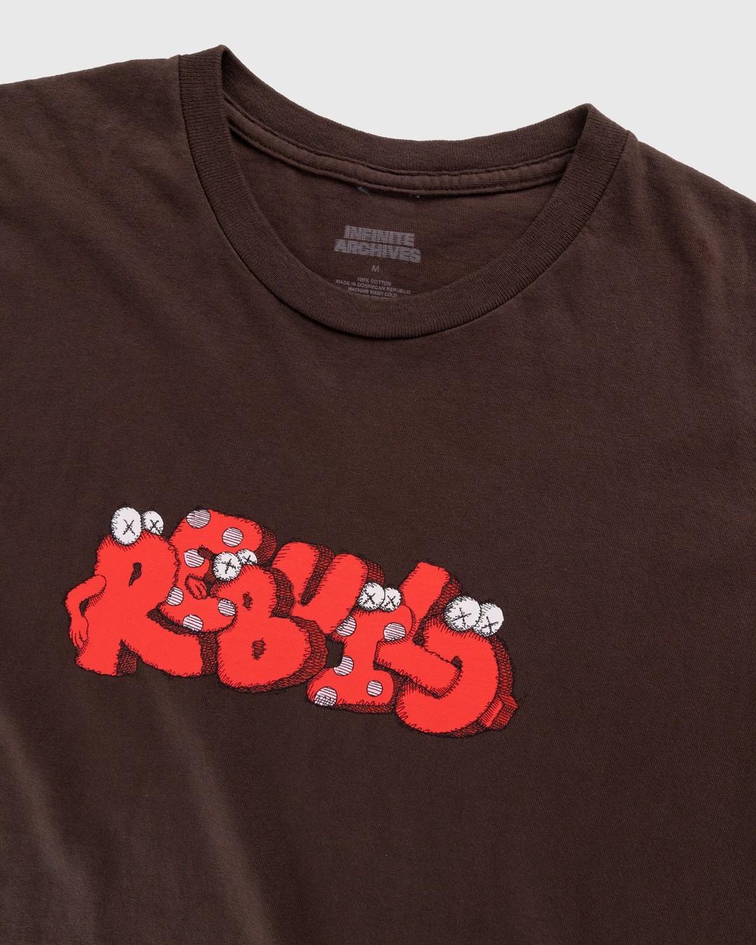 Infinite Archives x KAWS x Rebuild Foundation – Rebuild T-Shirt Brown - T-shirts - Brown - Image 3