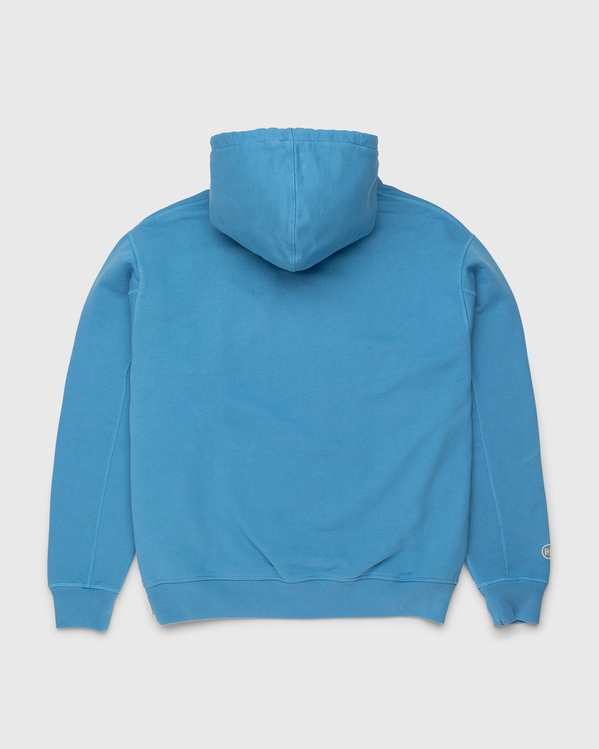 Highsnobiety – Logo Hoodie Blue - Sweats - Blue - Image 2