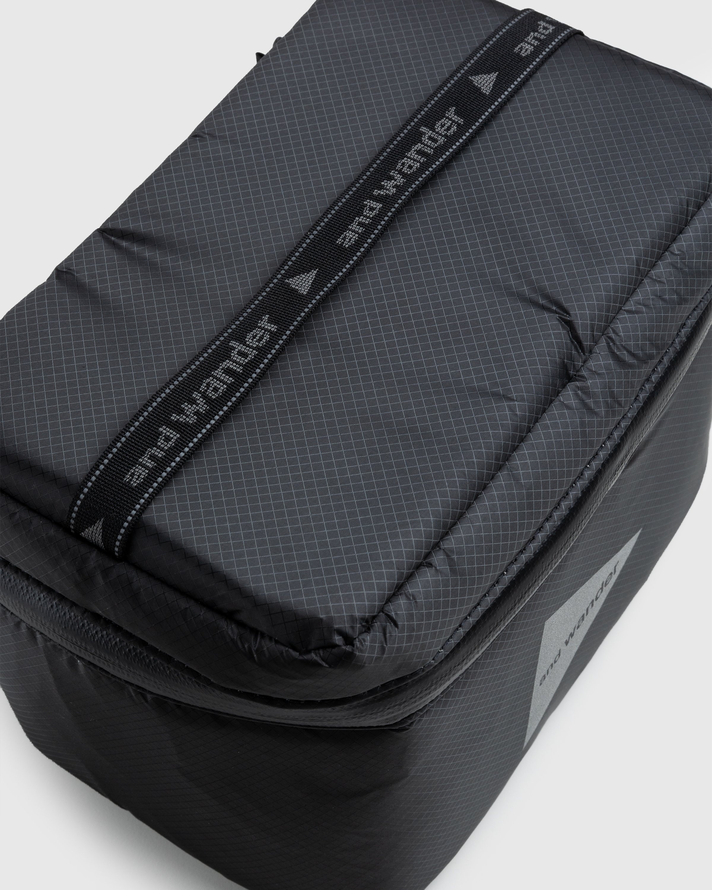 And Wander – Small Sil Soft Cooler Charcoal - Lifestyle - Grey - Image 2