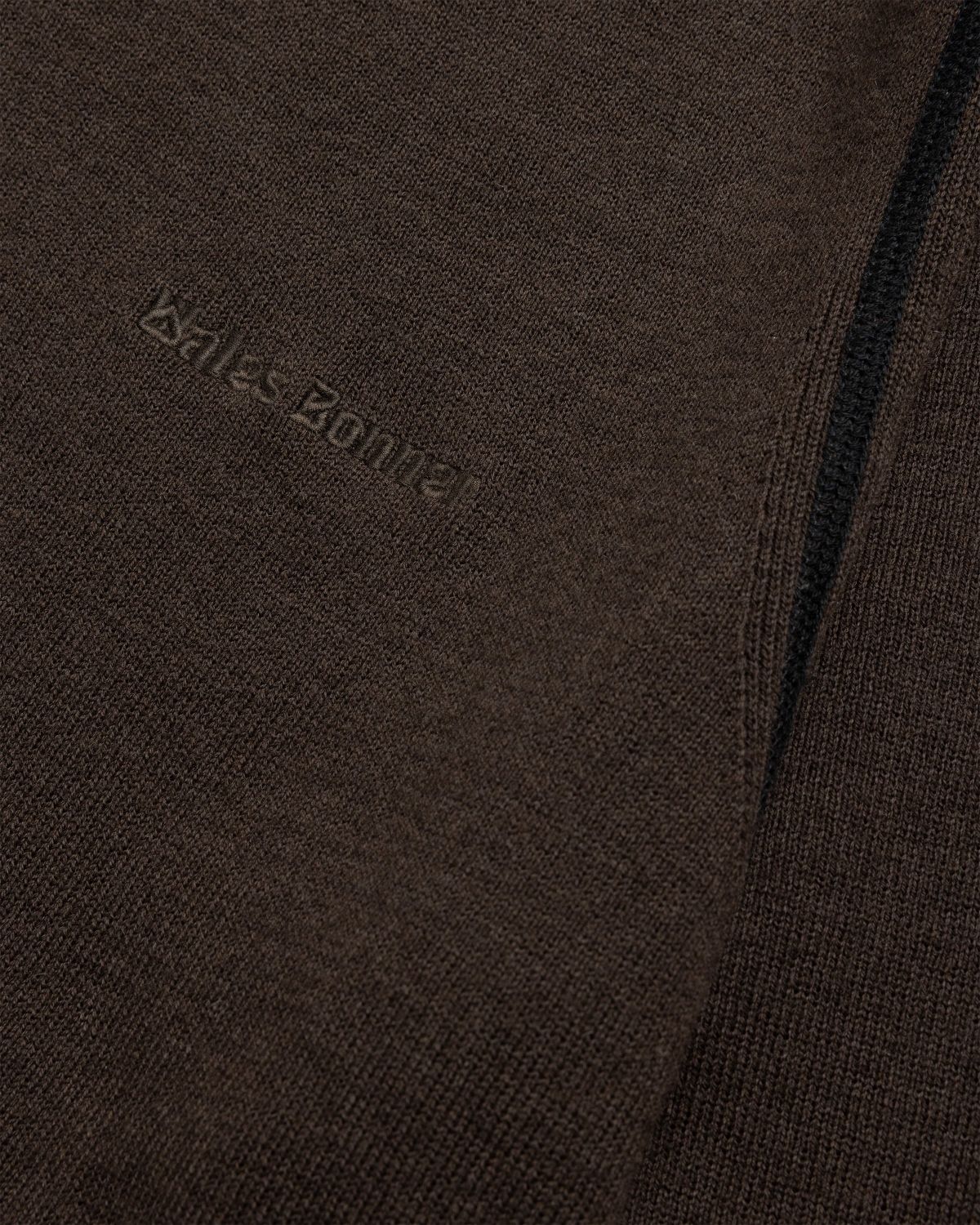 Adidas x Wales Bonner – Knit Long-Sleeve Top Dark Brown - Longsleeves - Brown - Image 7