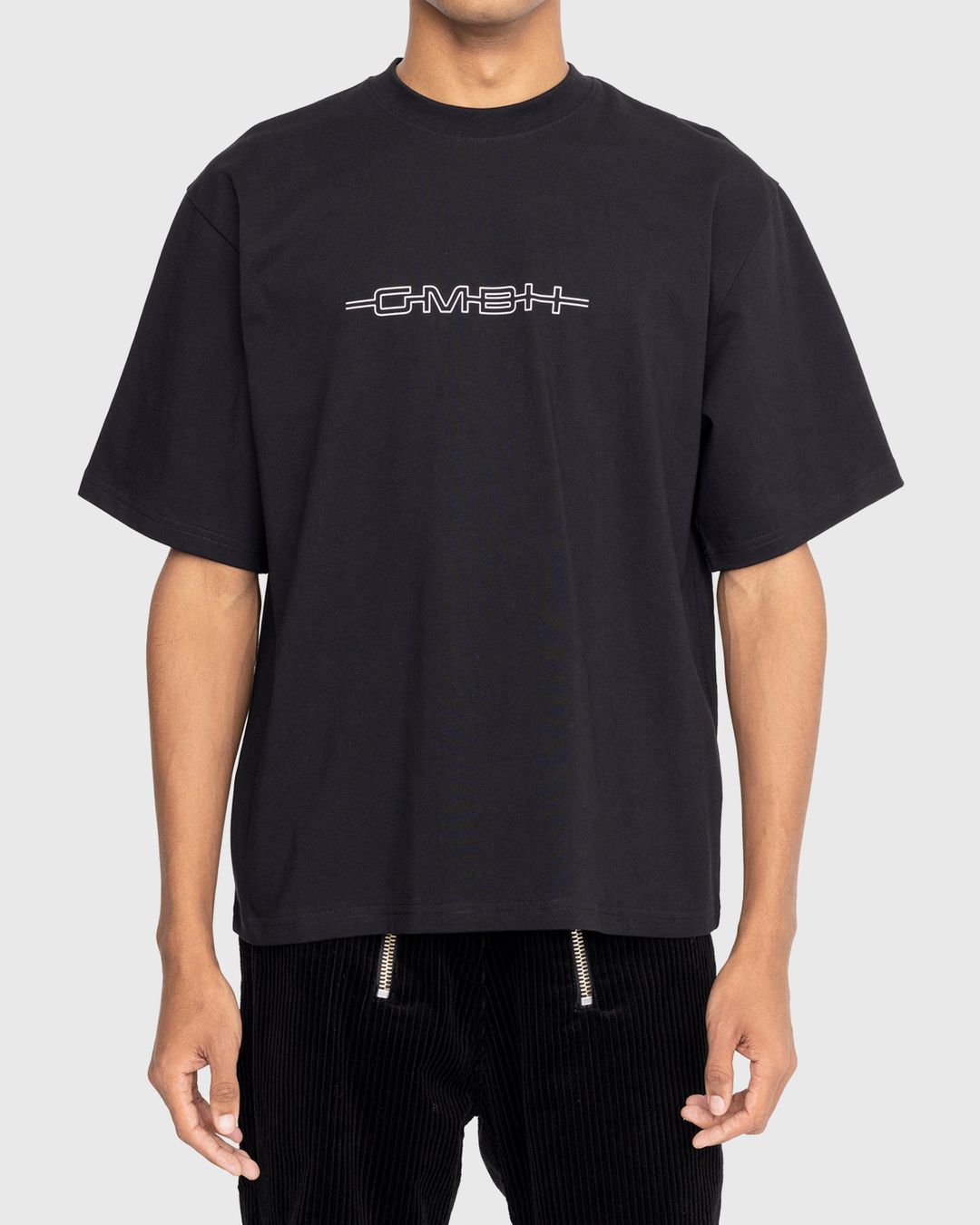 GmbH Logo T Shirt Black/White Highsnobiety Shop