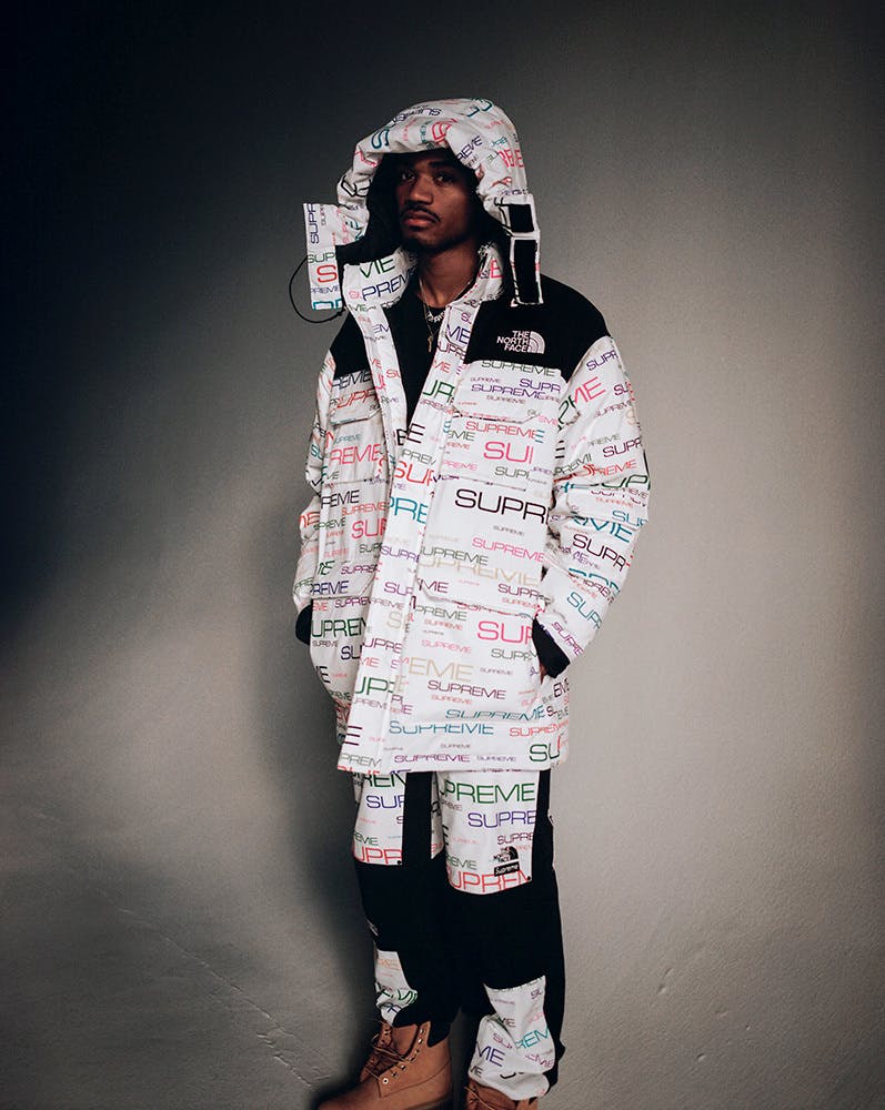 supreme x north face retail price