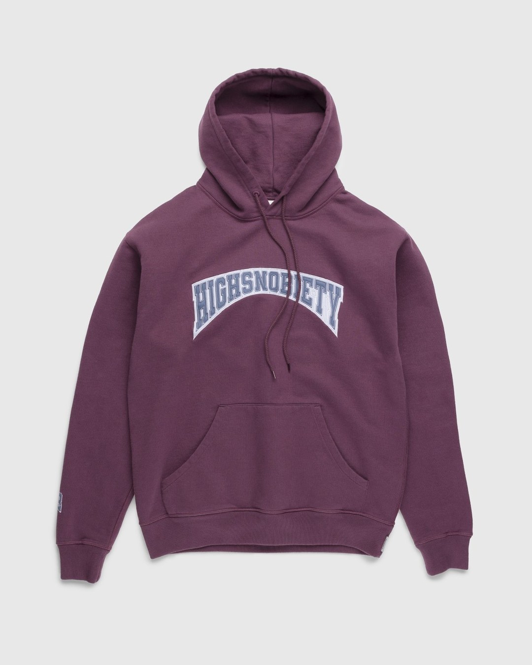 Highsnobiety – Collegiate Hoodie Purple - Sweats - Purple - Image 1