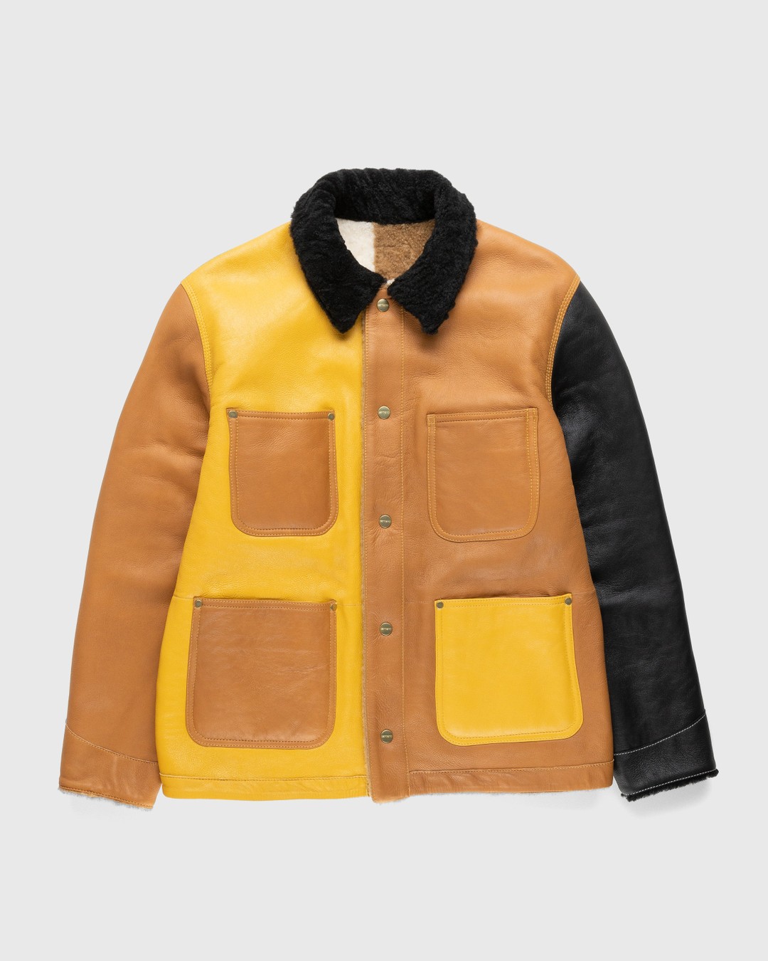 Marni leather jacket discount
