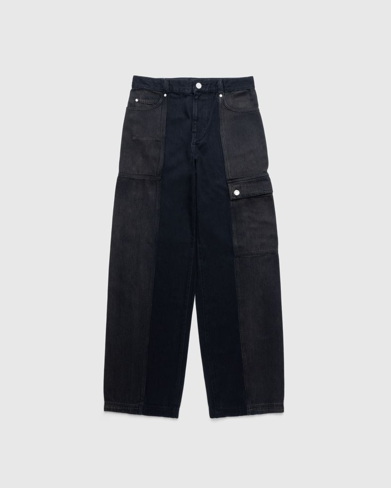 Five-Pocket Cargo Denim Black