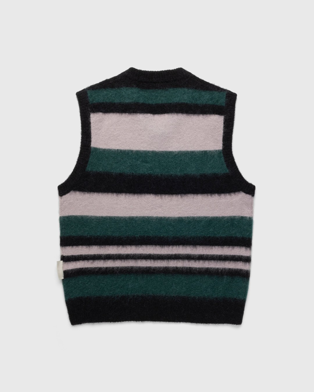 Highsnobiety – Alpaca Gradient Sweater Vest Pink/Green - Gilets - Multi - Image 2