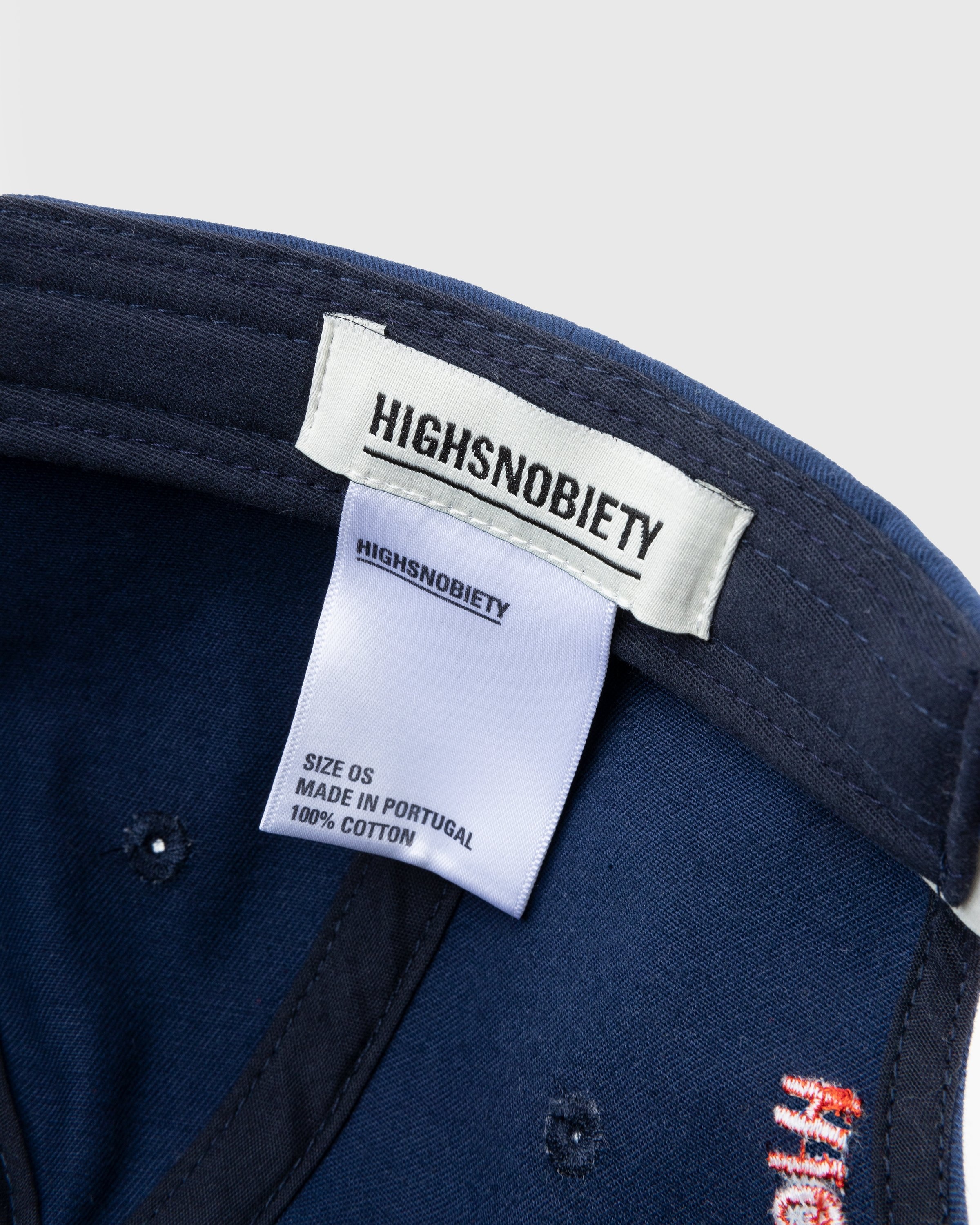 Highsnobiety – Not In Paris 4 Cap Navy - Hats - Blue - Image 4