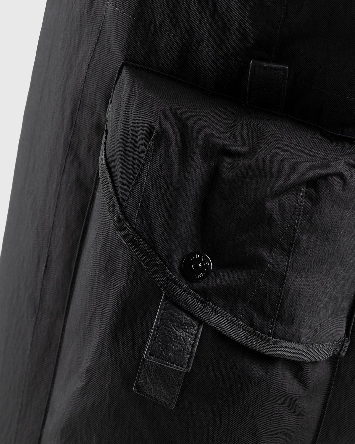 Stone Island – 91274 Nylon Twill Rucksack Black - Bags - Black - Image 4