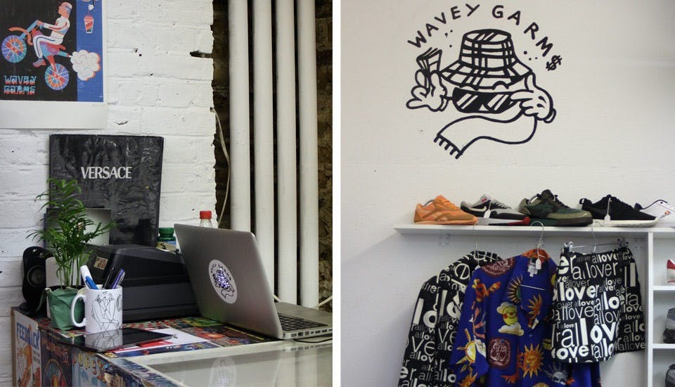 best london retailers wavey garms 960x550 Dover Street Market London Oi Polloi Slam City Skates
