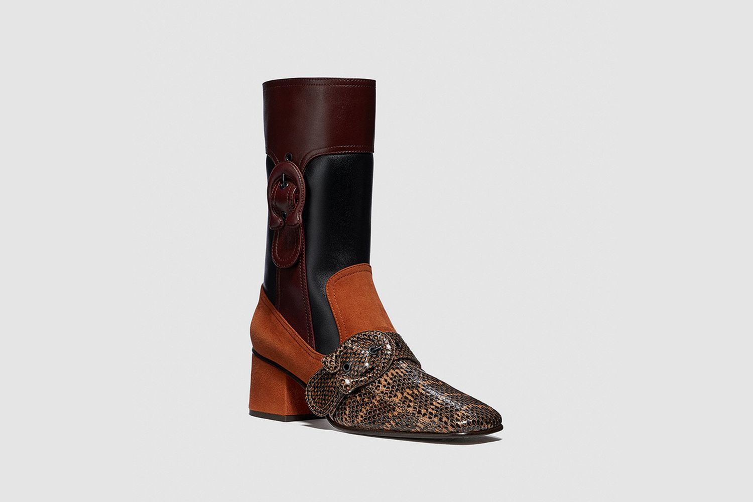 Signature Buckle Bootie