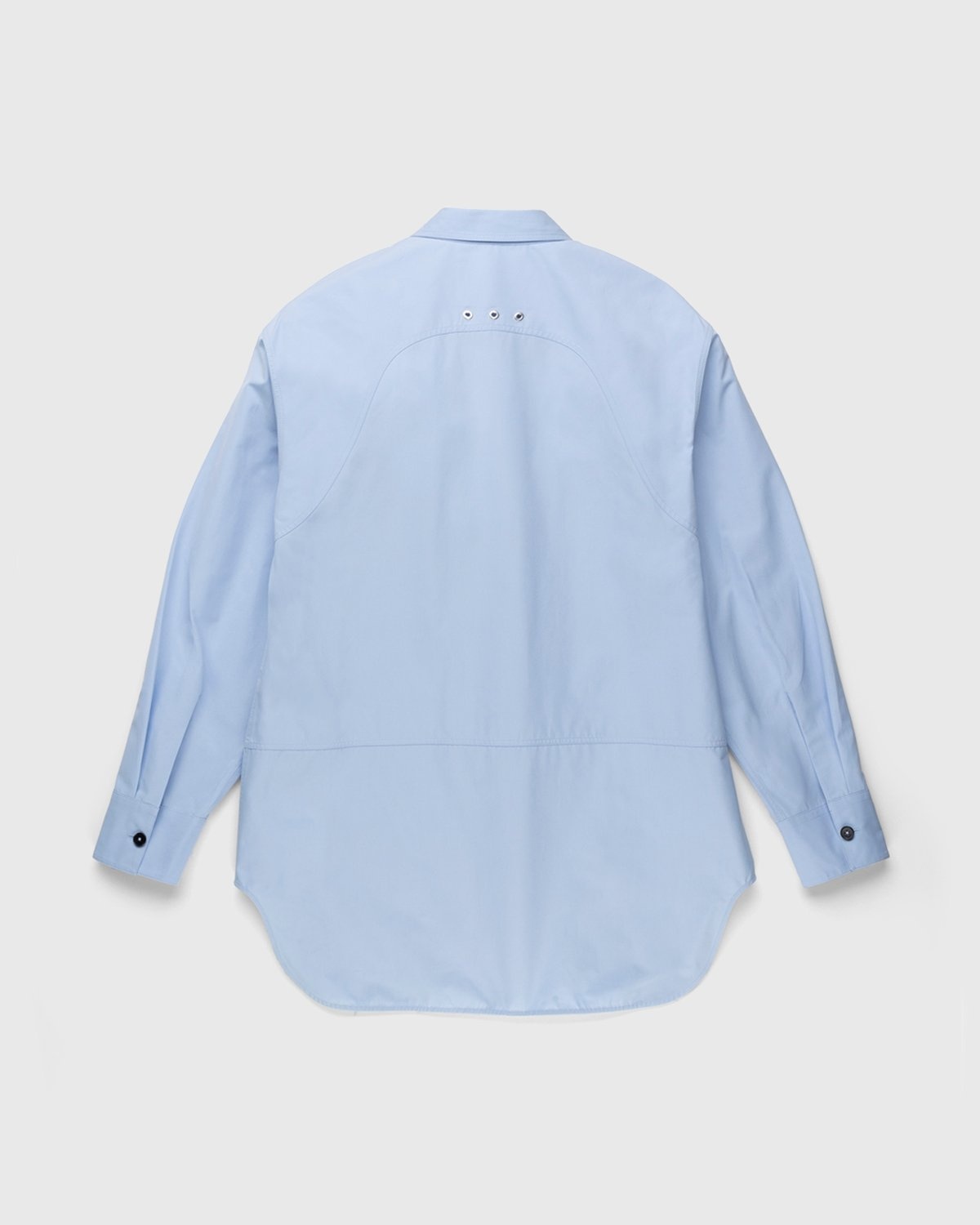 Jil Sander – Oversized Button-Down Shirt Light Pastel Blue - Shirts - Blue - Image 2