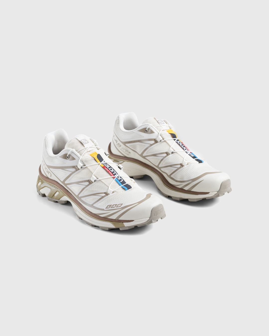 Salomon – XT-6 Turtledove/Vintage Kaki/Kelp - Sneakers - Beige - Image 3