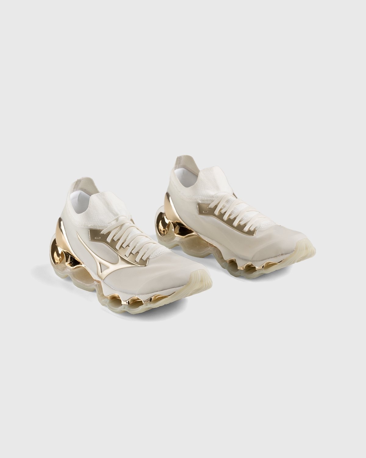 Mizuno x Sorayama Wave Prophecy White Gold Highsnobiety Shop