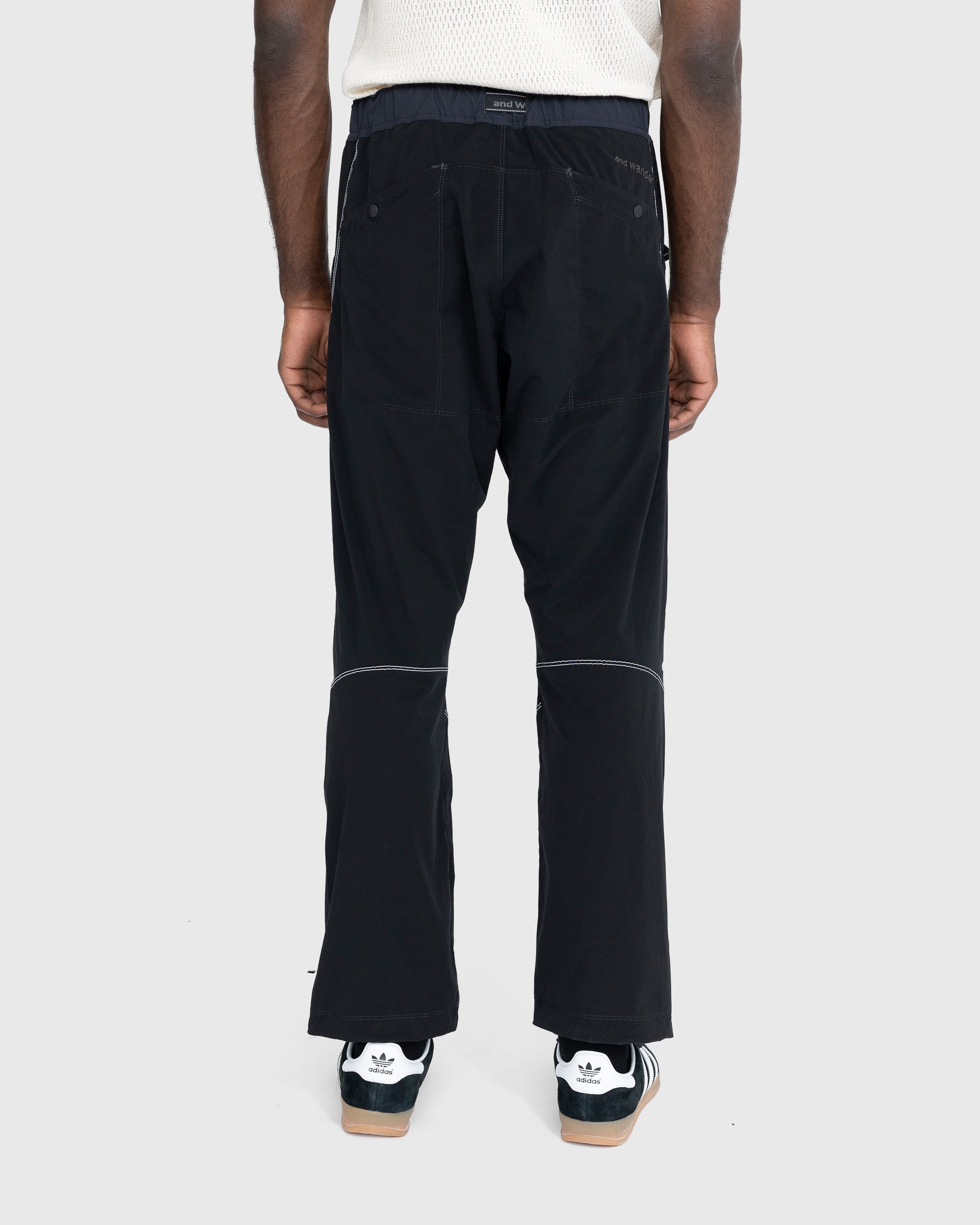 And Wander – Pocket Stretch Pants Black - Pants - Black - Image 4