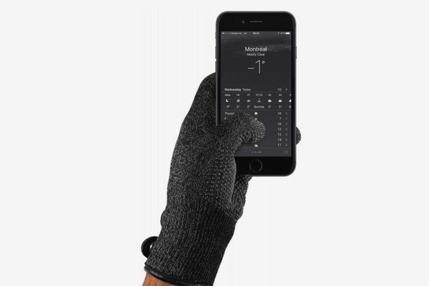Single Layered Touchscreen Gloves