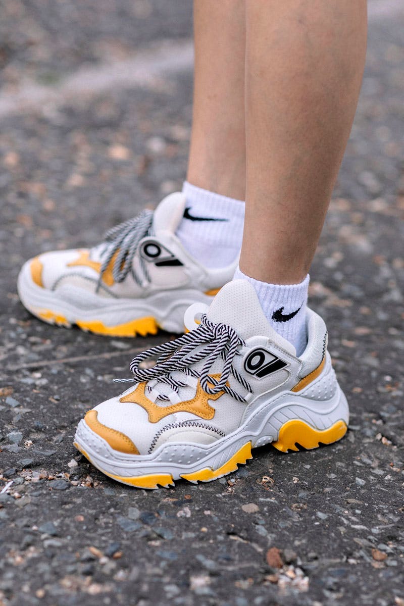 london fashion week ss19 sneaker street style roundup