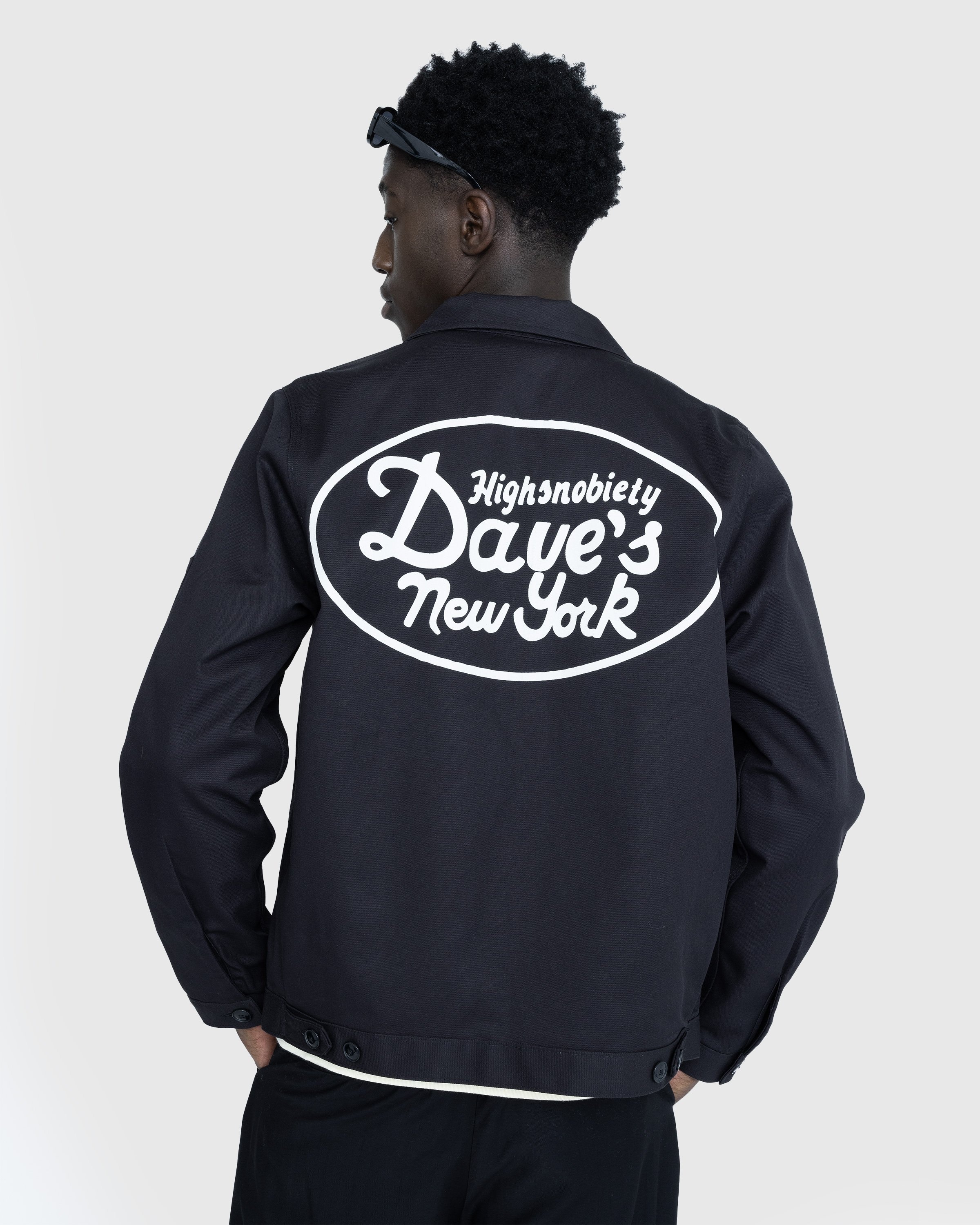 Dave's New York x Highsnobiety – Dickies Eisenhower Jacket Black - Outerwear - Black - Image 4