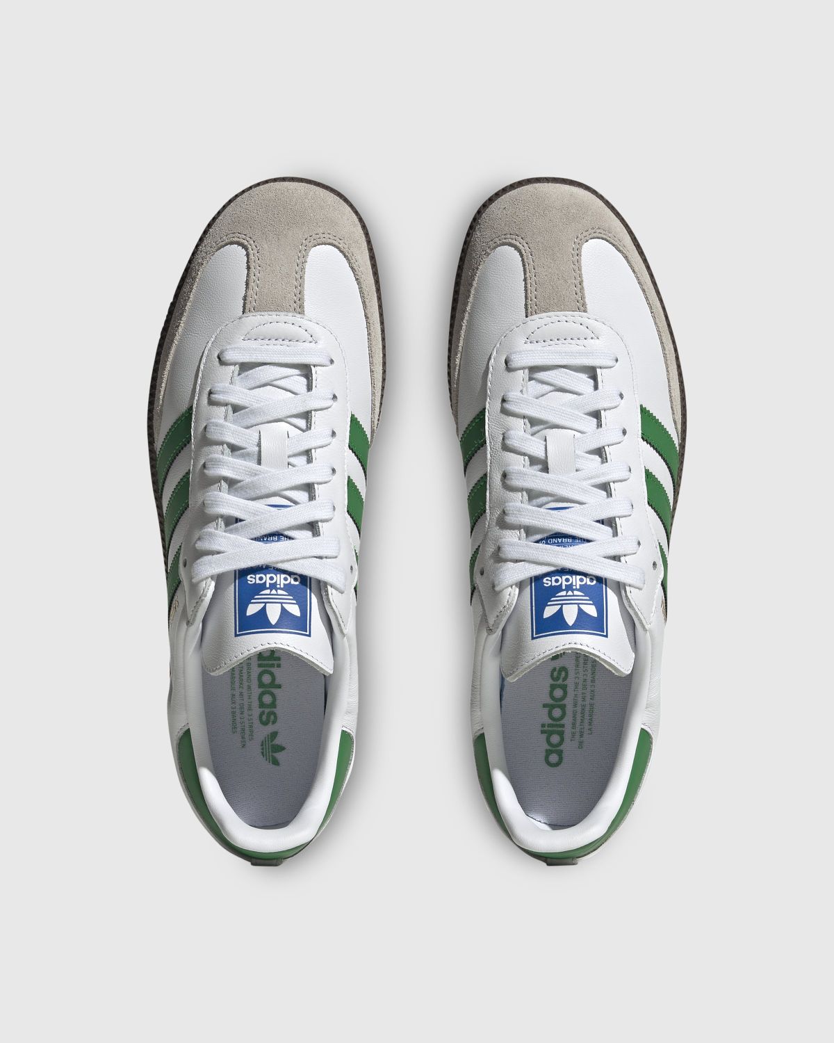 Adidas – Samba OG White/Green - Sneakers - White - Image 4