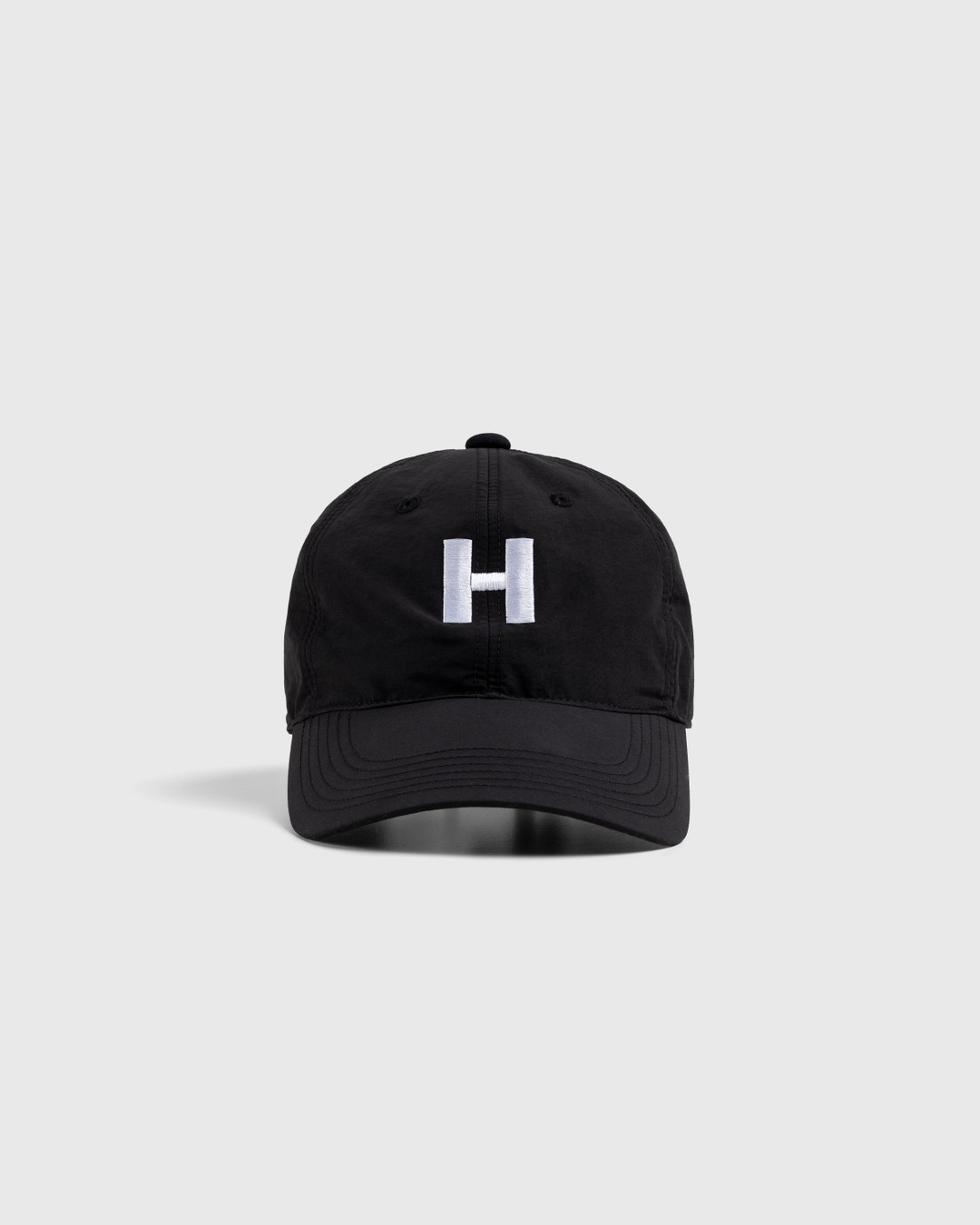 Highsnobiety – Peached Nylon Ball Cap Black - Hats - Black - Image 3