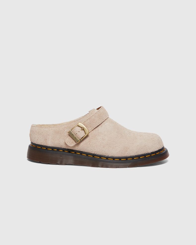 Isham Vintage Taupe Long Napped Suede