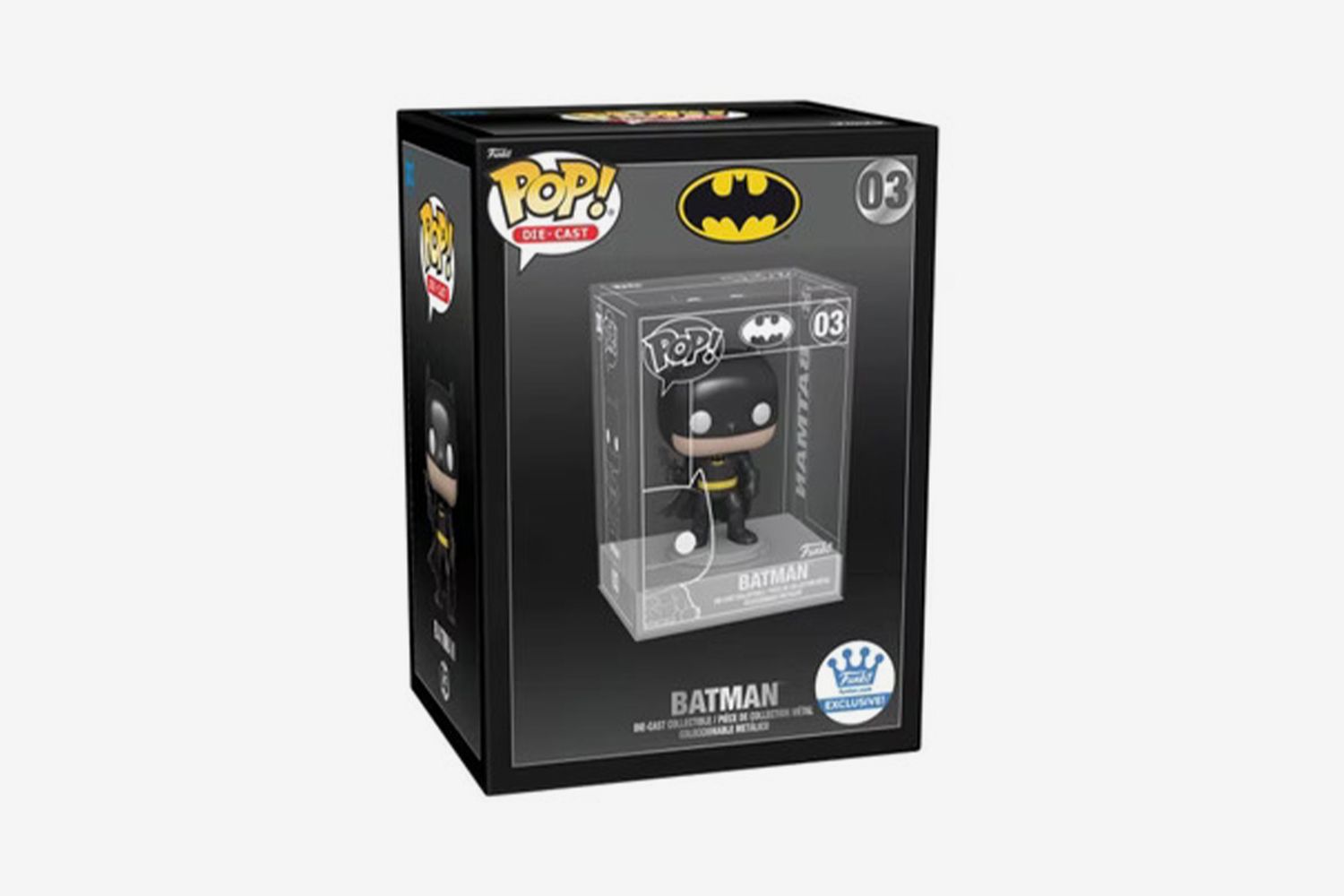 Pop! Die-Cast Batman Funko Shop Exclusive Figure #03