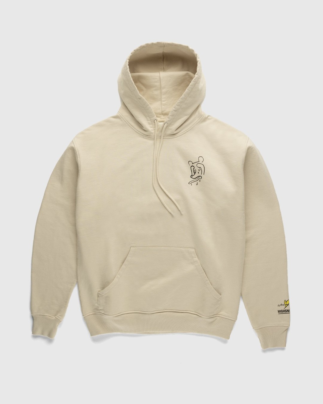 Simon Fujiwara x Highsnobiety – Who The Baer Hoodie Eggshell - Sweats - Beige - Image 2