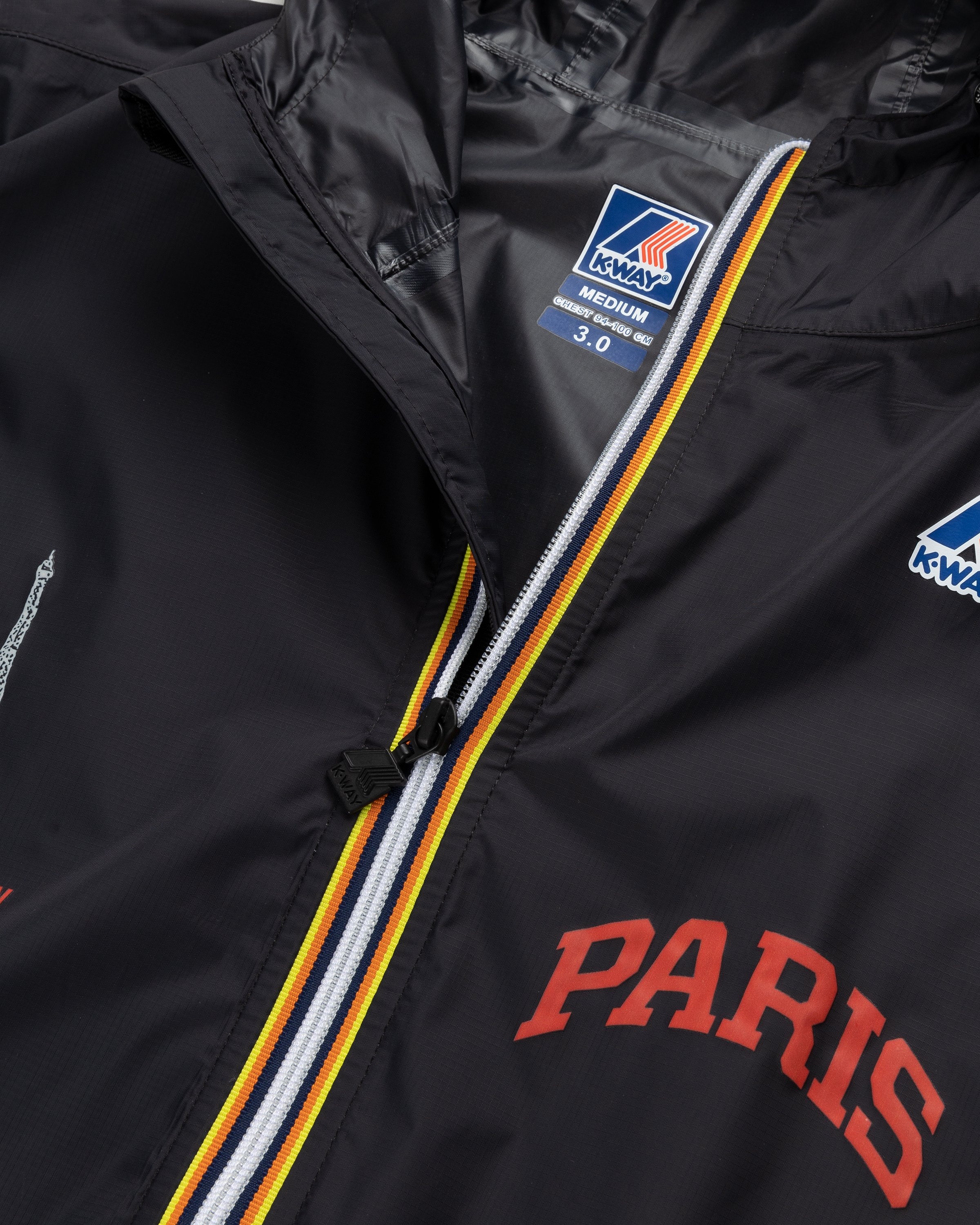 K-Way x Highsnobiety – Not In Paris 4 Le Vrai Claude 3.0 Jacket Black - Outerwear - Black - Image 4