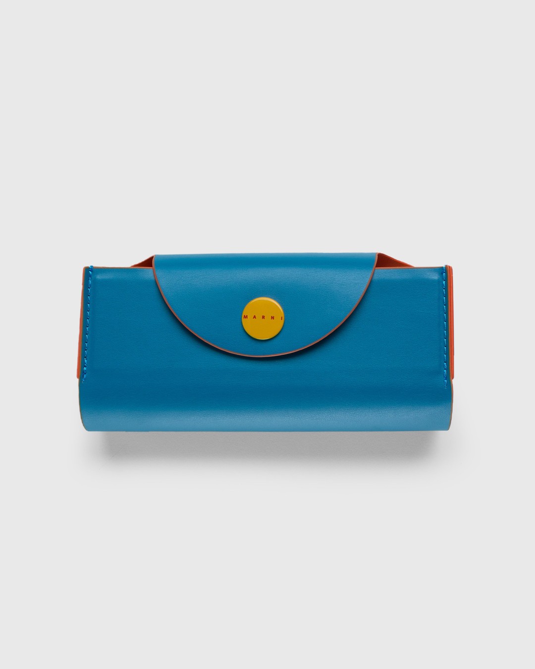 Marni – Lake Vostok Sunglasses Havana Blue - Sunglasses - Blue - Image 4