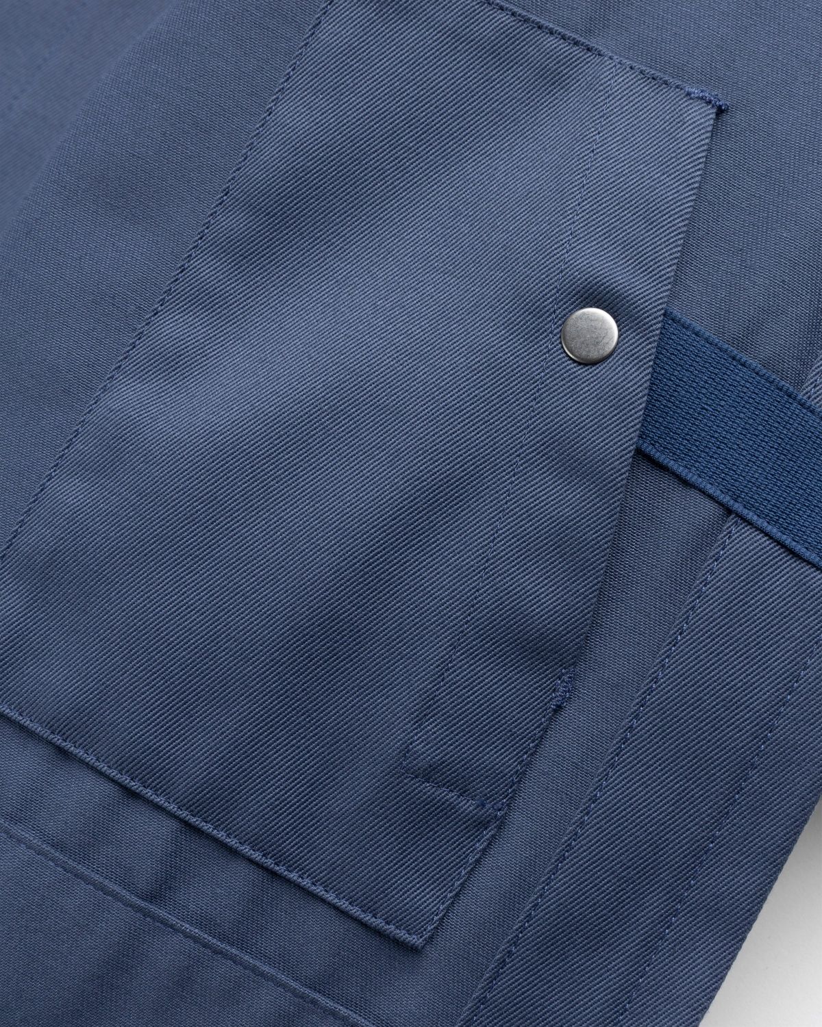 Stone Island – 42528 Workwear R-Gabardine Blouson Mid Blue - Outerwear - Blue - Image 7