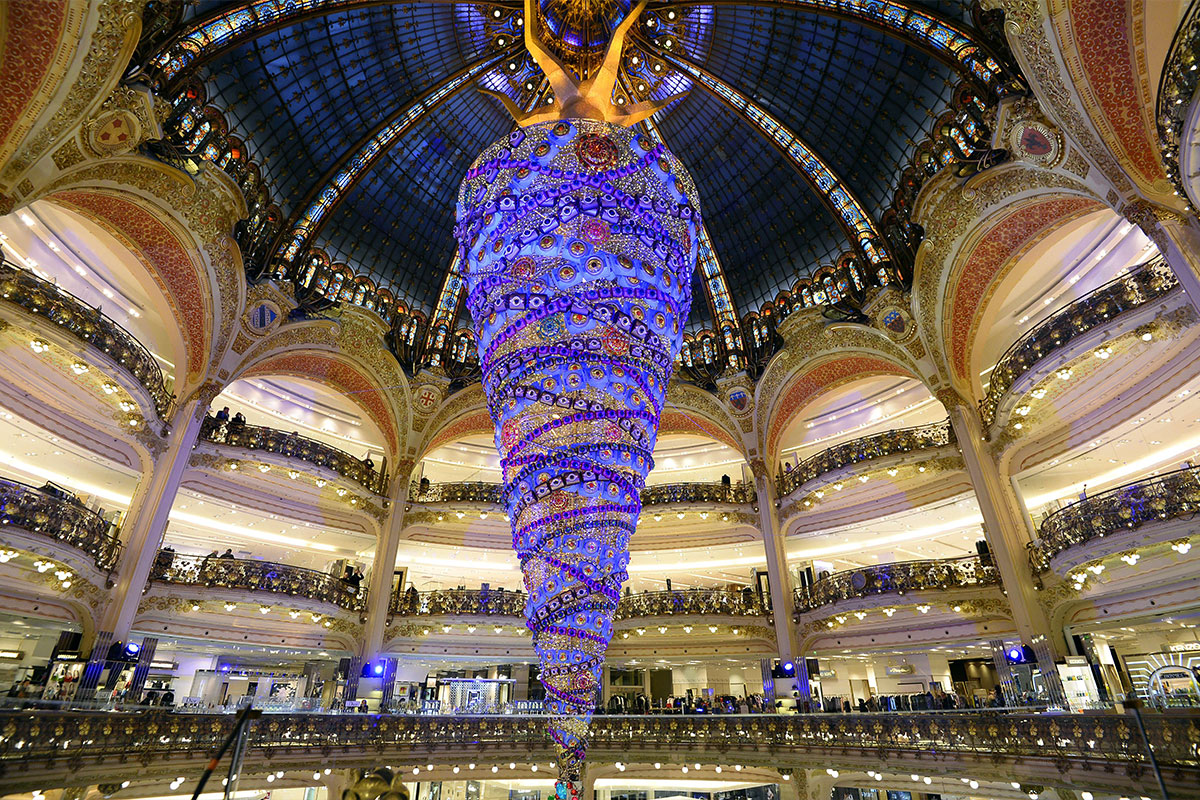 Galeries Lafayette Department Store Christmas