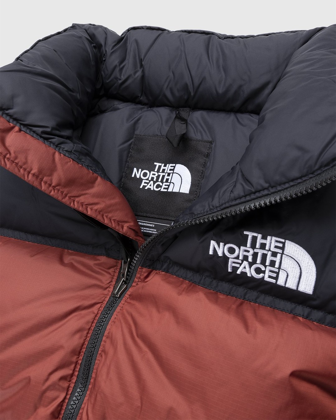 Red on sale nuptse jacket