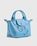 Longchamp x André Saraiva – Le Pliage André Top Handle Bag Blue - Shoulder Bags - Blue - Image 3