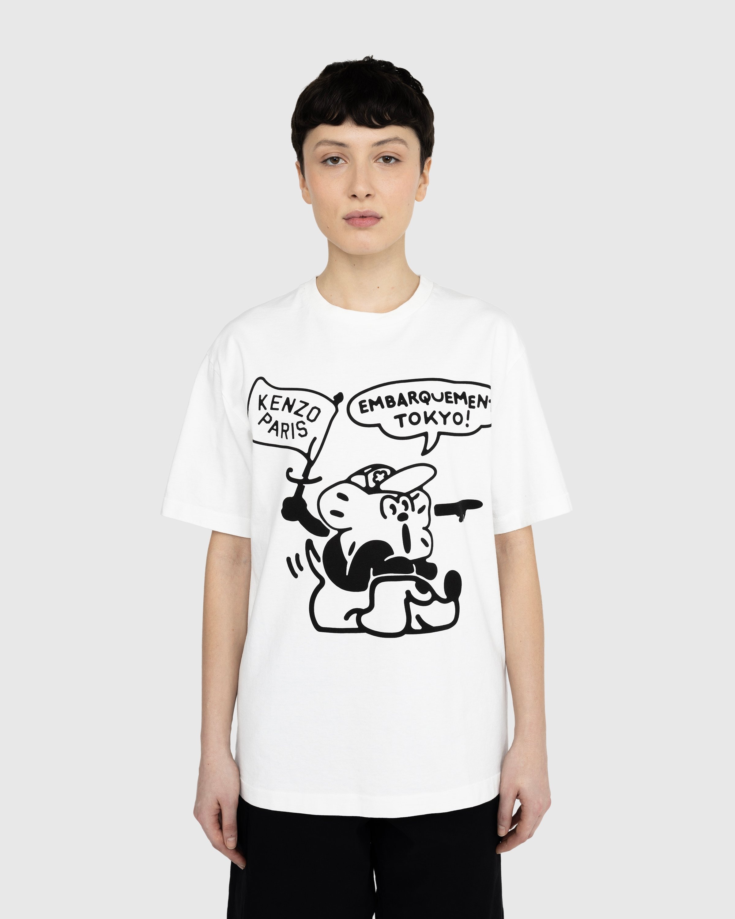 Kenzo Graphic T Shirt White Highsnobiety Shop