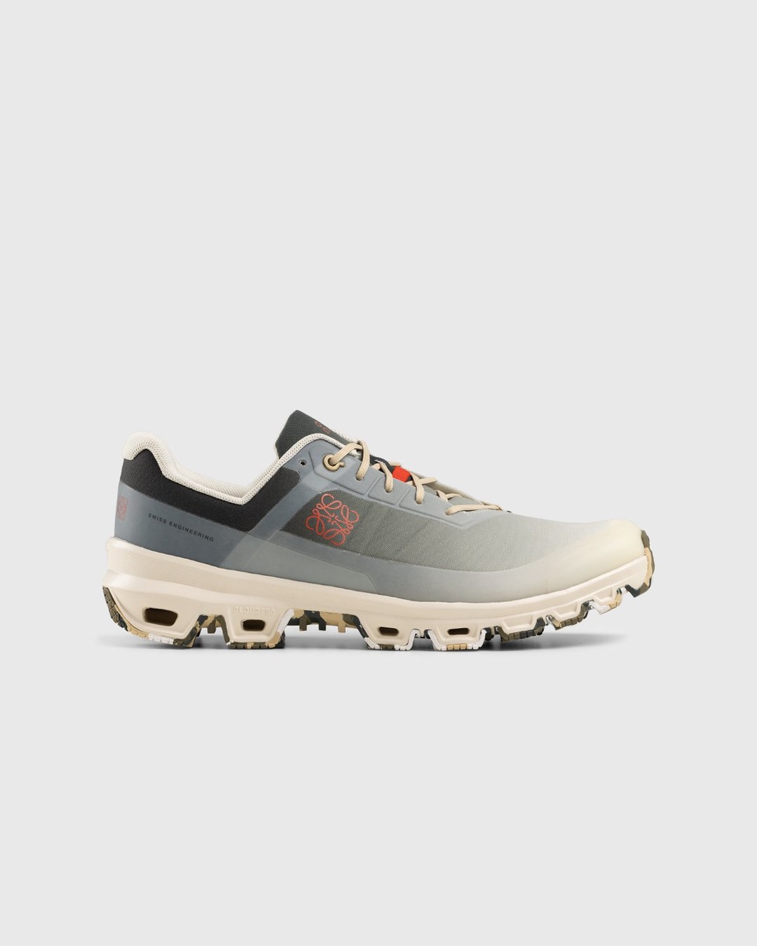 Loewe x On – Men's Cloudventure Gradient Khaki - Sneakers - Grey - Image 1