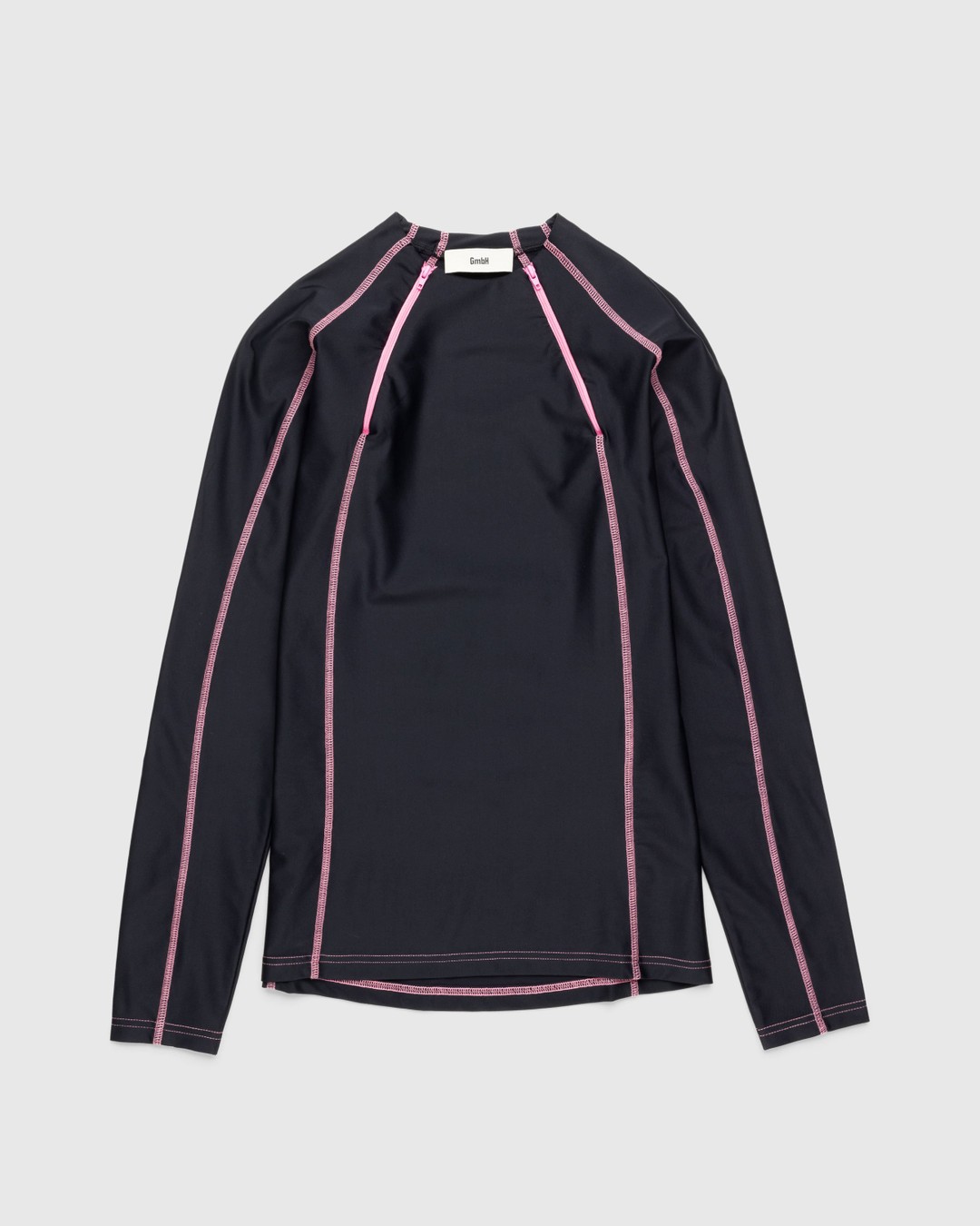 GmbH – Ande Recycled Jersey Black - Longsleeves - Black - Image 1