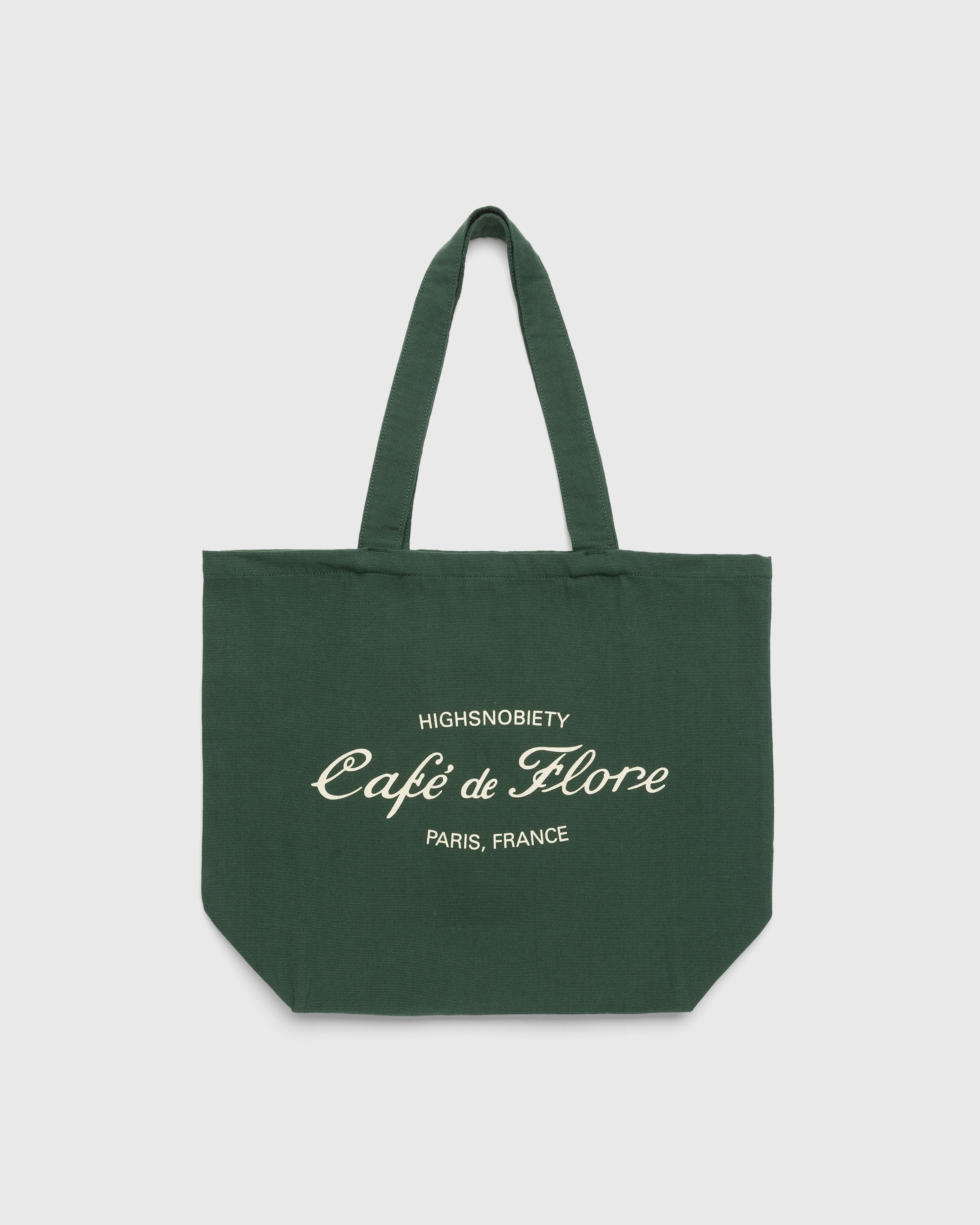 Café de Flore x Highsnobiety – Tote Bag - Bags - Green - Image 1
