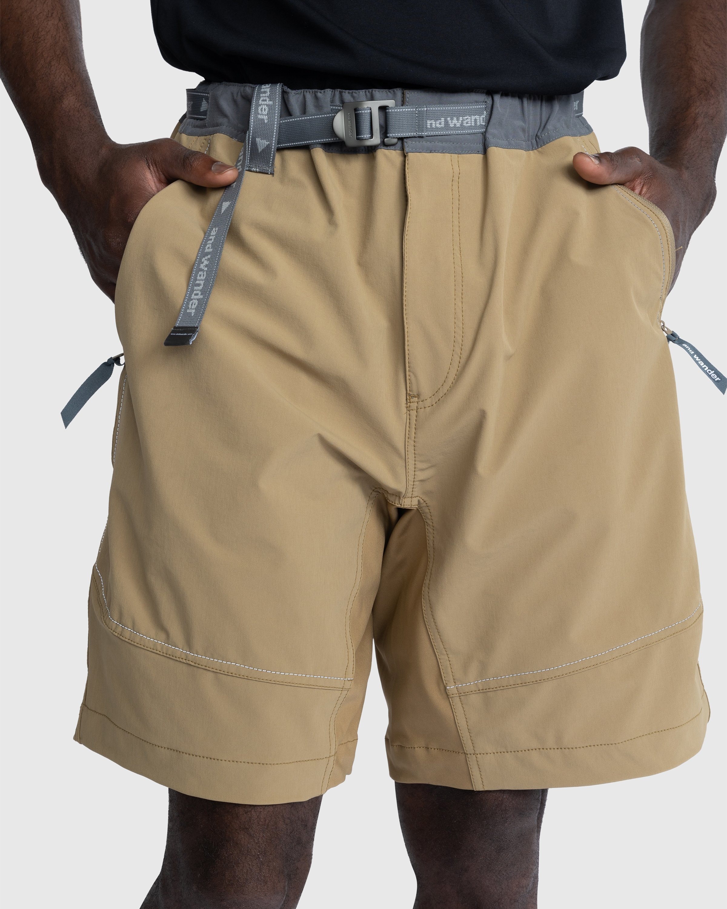 And Wander – Trek Shorts Beige | Highsnobiety Shop
