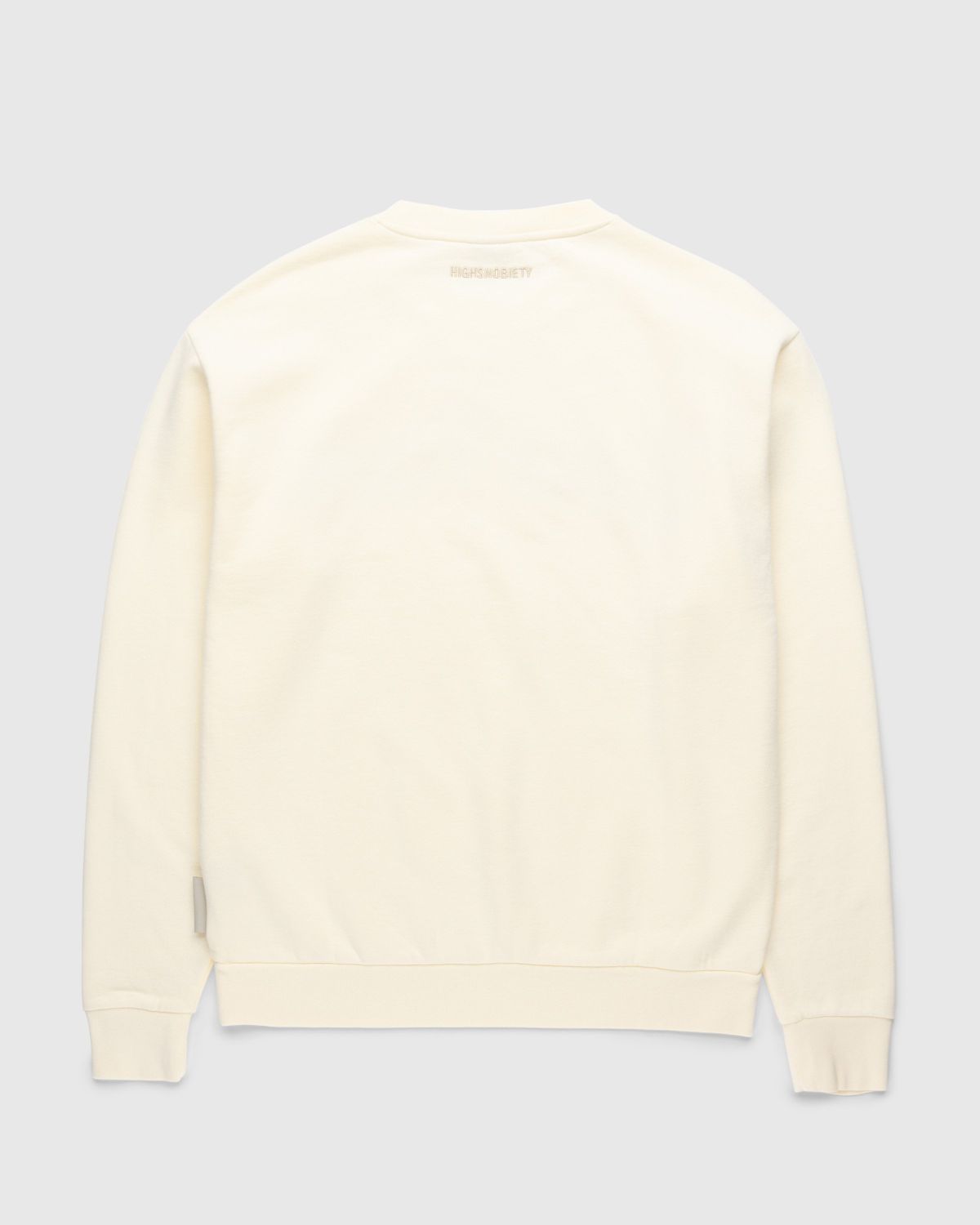 Highsnobiety – Neu York Crewneck Eggshell - Sweats - Yellow - Image 2