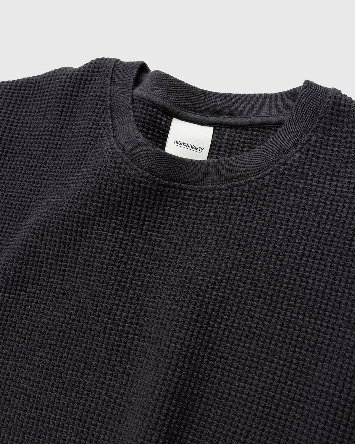 Highsnobiety – Thermal Staples Long Sleeve Black - Sweats - Black - Image 6