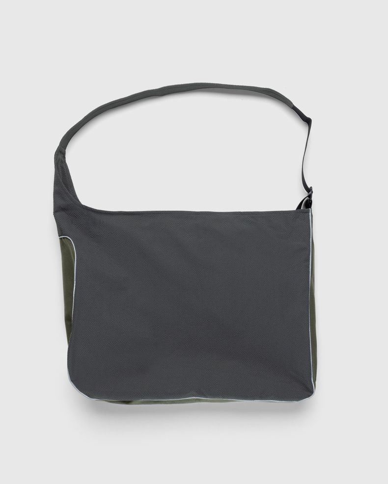 Affix – Panel Bag Grey Seersucker