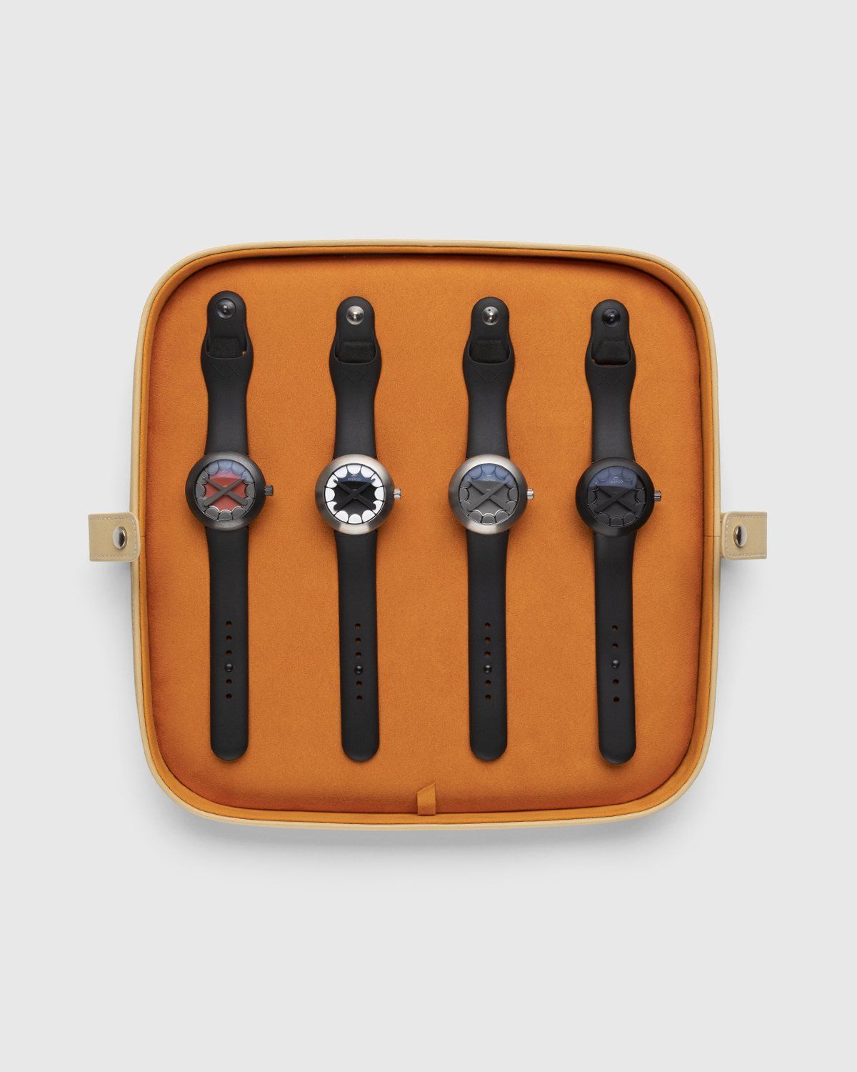 KAWS x Ikepod Horizon – Complete Set (2012 NOS) - Watches - Black - Image 1