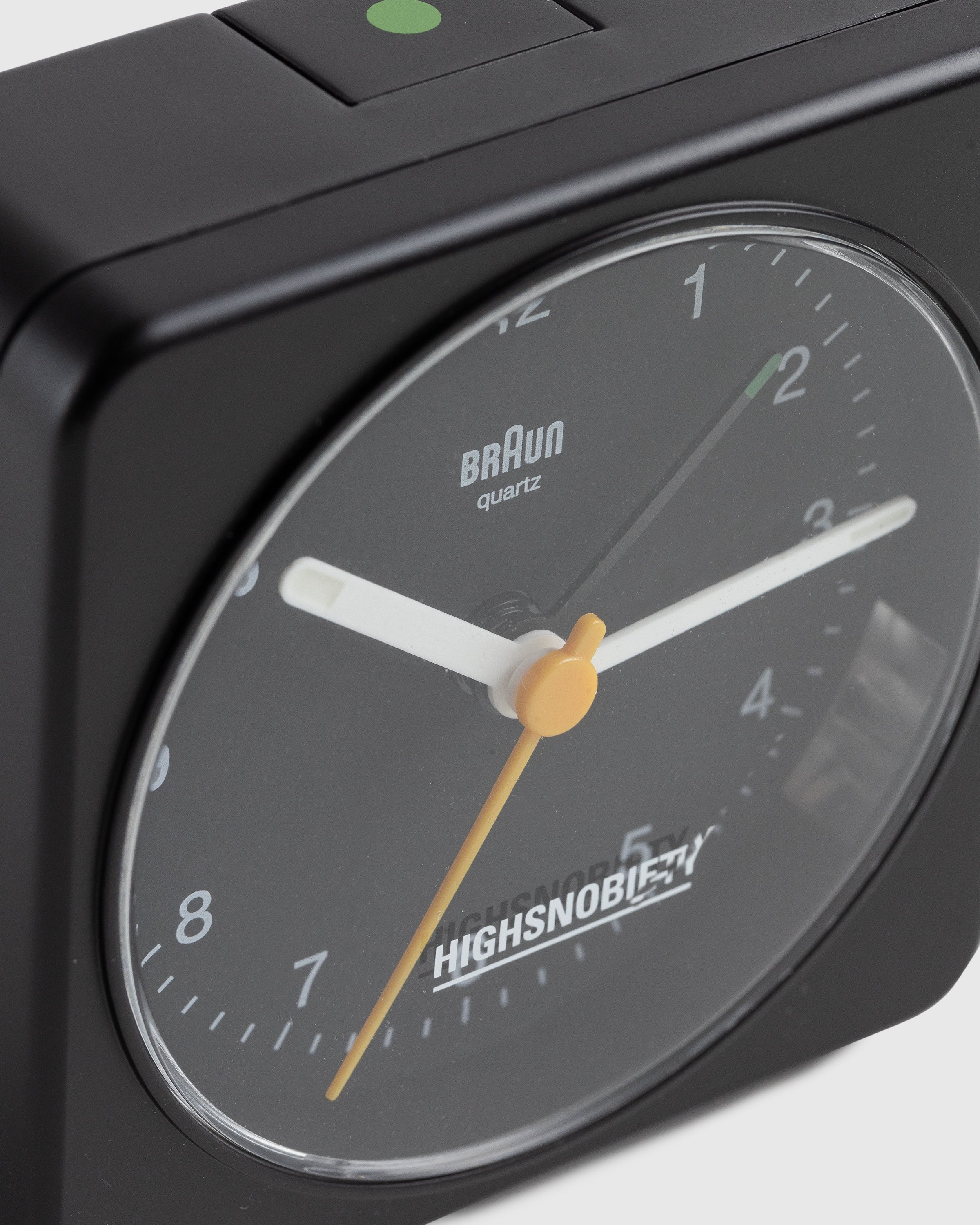 BRAUN x Highsnobiety – BC03 Classic Analogue Alarm Clock Black - Home Tech - Black - Image 4