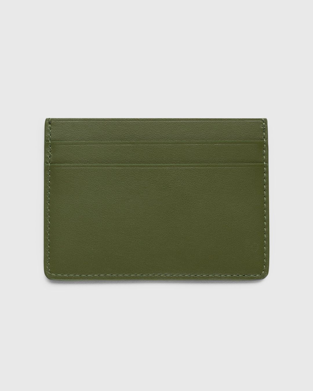 Jil Sander Leather Card Holder Green Highsnobiety Shop