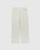 Our Legacy – Formal Cut Dusty White Muted Scuba - Pants - Beige - Image 1