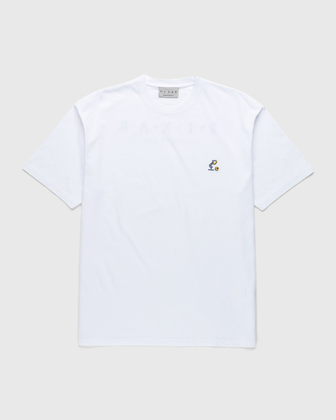 Highsnobiety x Pixar – Logo T-Shirt White  - Tops - White - Image 2
