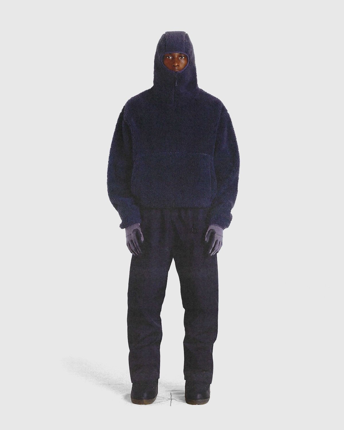 Entire Studios – Fluffy Fleece Charcoal - Fleece - Grey - Image 6