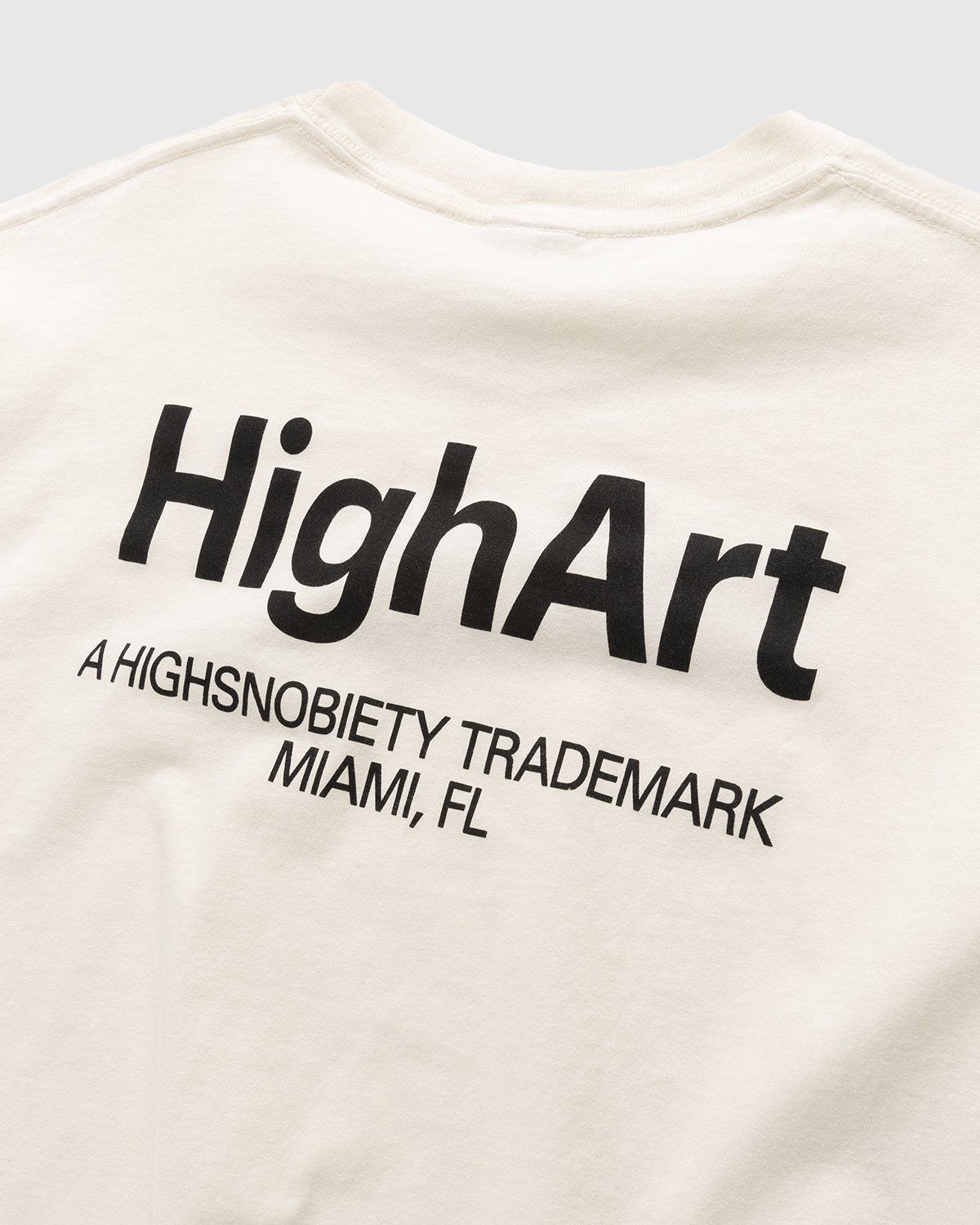 Highsnobiety – HIGHArt Longsleeve White - Longsleeves - White - Image 3