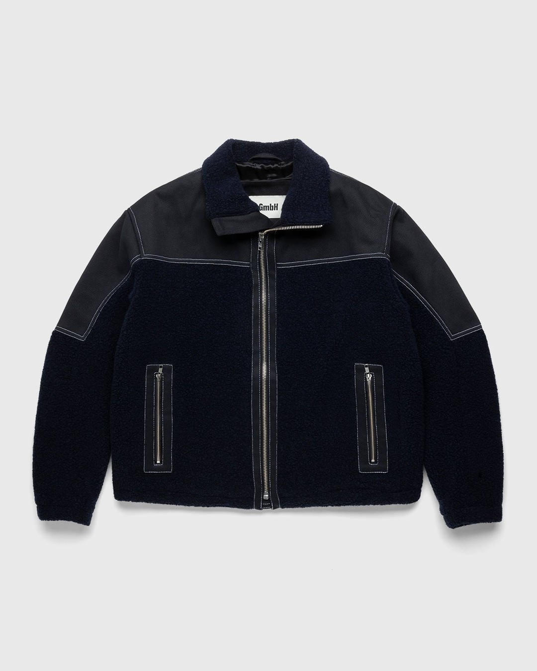 GmbH – Janan Jacket Black/Navy - Outerwear - Blue - Image 1