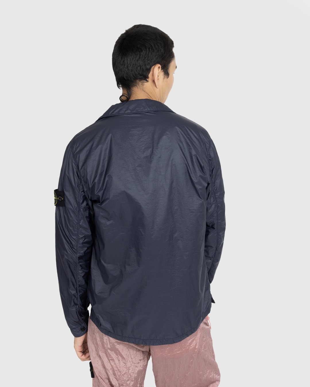 Stone Island – Overshirt Navy Blue 11025 - Shirts - Blue - Image 3